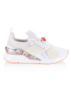 Puma Muse X5 Crystal-Embellished Sneakers