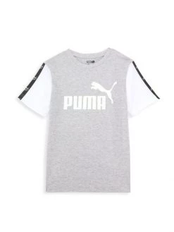 Puma Boy's Amplified Logo T-Shirt For Kids