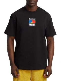 Puma X Butter Goods Logo T-Shirt For Men -Sophia Webster Shoes Shop unnamed file 267