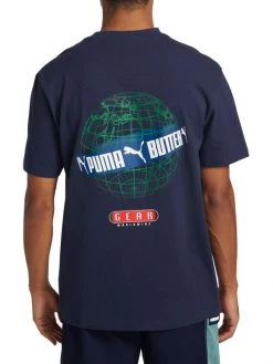 Puma X Butter Goods Graphic T-Shirt For Men -Sophia Webster Shoes Shop unnamed file 30