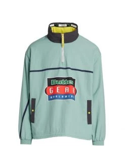 Puma X Butter Good Quarter-Zip Logo Jacket For Men