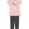 Puma Little Girl's 2-Piece Peplum T-Shirt & Leggings Set For Kids -Sophia Webster Shoes Shop unnamed file 41