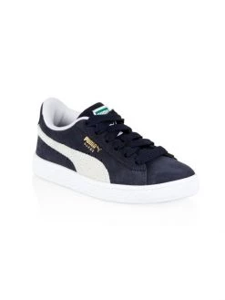 Puma Little Kid's & Kid's Classic Suede Sneakers For Kids