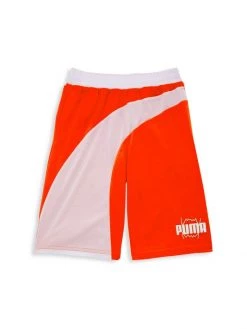 Puma Kid's Mesh Basketball Shorts For Kids