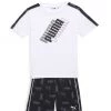 Puma Little Boy's 2-Piece T-Shirt & Shorts Set For Kids Puma White -Sophia Webster Shoes Shop unnamed file 485