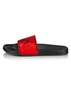 Puma Leadcat 2.0 Faux Leather Slides For Men