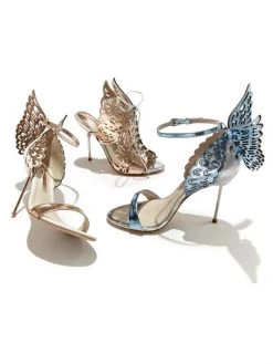Sophia Webster Evangeline Metallic Leather Sandals -Sophia Webster Shoes Shop unnamed file 605