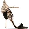 Sophia Webster Evangeline Metallic Leather & Suede Sandals -Sophia Webster Shoes Shop unnamed file 629