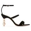 Sophia Webster Rosalind Pearl-Heel Suede Sandals -Sophia Webster Shoes Shop unnamed file 634