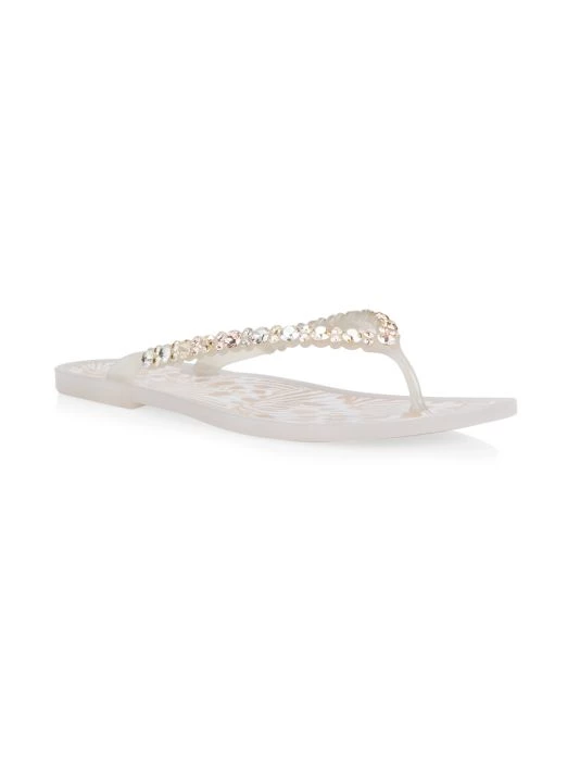 Sophia Webster Esme Crystal-Embellished Flip Flops 4 Sophia Webster Esme Crystal-Embellished Flip Flops - Image 2