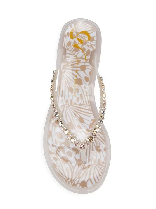 Sophia Webster Esme Crystal-Embellished Flip Flops 7 Sophia Webster Esme Crystal-Embellished Flip Flops - Image 5