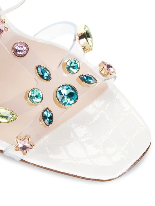 Sophia Webster Camille 100 Croc-Embossed Crystal-Embellished Ankle-Wrap Sandals 8 Sophia Webster Camille 100 Croc-Embossed Crystal-Embellished Ankle-Wrap Sandals - Image 6