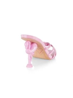 Sophia Webster Flo Flamingo Patent Leather Mid-Heel Mules -Sophia Webster Shoes Shop unnamed file 781