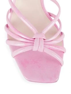 Sophia Webster Flo Flamingo Patent Leather Mid-Heel Mules -Sophia Webster Shoes Shop unnamed file 782