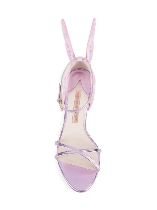 Sophia Webster Chiara Butterfly Embroidered Ankle-Strap Sandals 7 Sophia Webster Chiara Butterfly Embroidered Ankle-Strap Sandals - Image 5