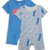 Puma Baby Boy's 2-Piece Logo Romper For Kids